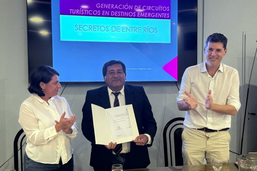 Jara recibió el reconomiento de interés provincial