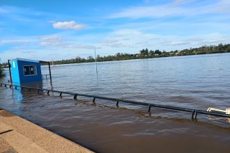 En informe, advierten que avanza una &ldquo;onda de crecida&rdquo; en el río Uruguay