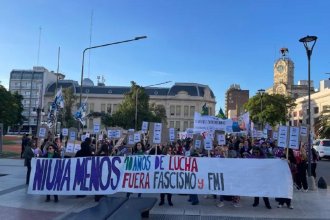 Fuerte mensaje del documento del Ni Una Menos en Paraná: “Nos matan despiertas, dormidas, en nuestras casas o en la calle”