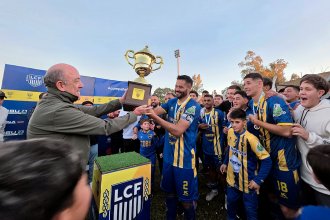 Con Gustavo Bou como DT, Nebel es el campeón del fútbol concordiense