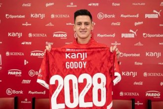 "Tenés la oportunidad de tu vida". El entrerriano Godoy firmó con Independiente
