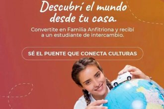 Buscan 10 familias que quieran recibir en su casa a estudiantes del exterior
