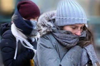 Emitieron alerta por bajas temperaturas para cinco departamentos