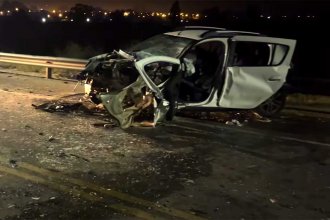 Trágico siniestro en acceso a Concordia. Hay un fallecido y cuatro heridos. Chocaron tres vehículos