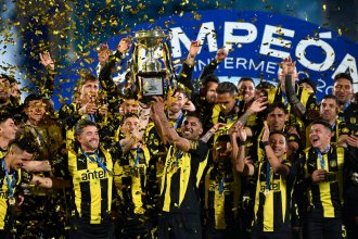 Entrerriano fue campeón con Peñarol: “Feliz por jugar mi primer clásico”
