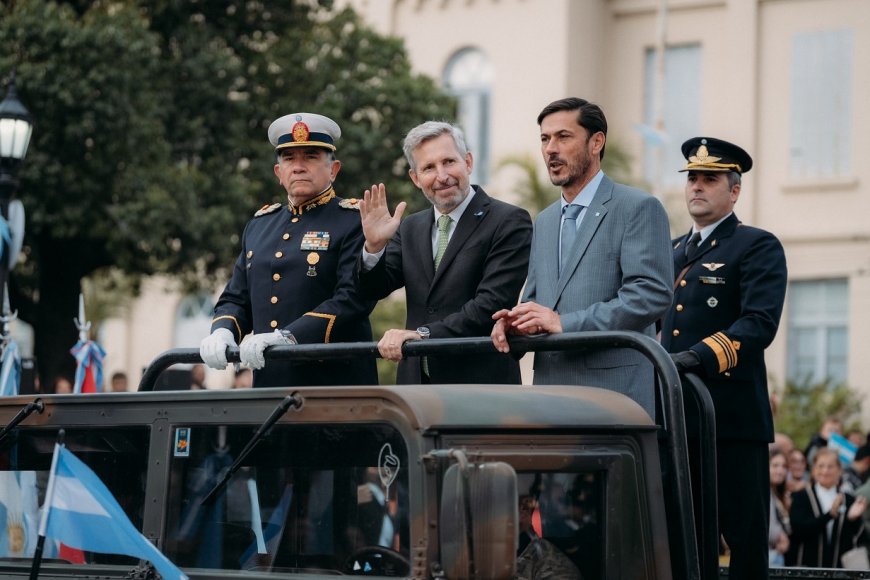 El mandatario, en Diamante.