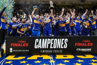 Con el entrerriano Vega como protagonista, Boca es bicampeón de la Liga Nacional
