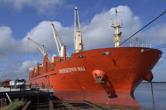 Mediante la articulación público-privada, buscan consolidar al puerto de Ibicuy para la exportación de ganado en pie