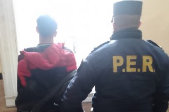 Días después de recuperar la libertad, volvió a quedar detenido por intentar robar una moto