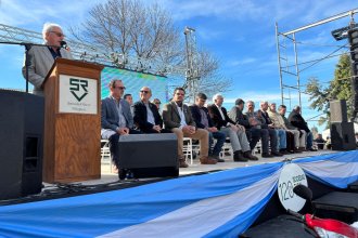 Retenciones, caminos y garrapatas, ejes de los discursos en la primera muestra rural del año