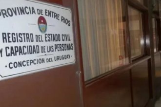 Continúan cerradas las oficinas del Registro Civil de Concepción del Uruguay: dónde pueden realizarse trámites