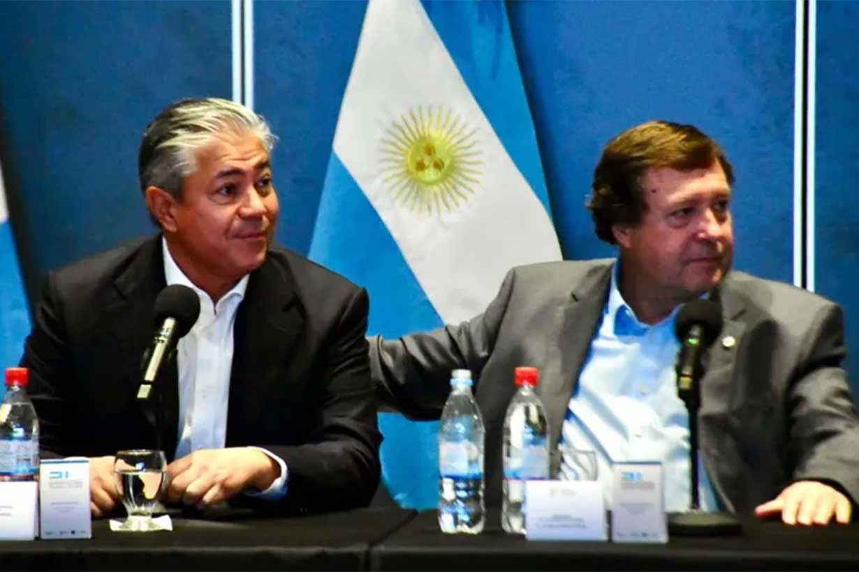 Rolando Figueroa y Alberto Weretilneck