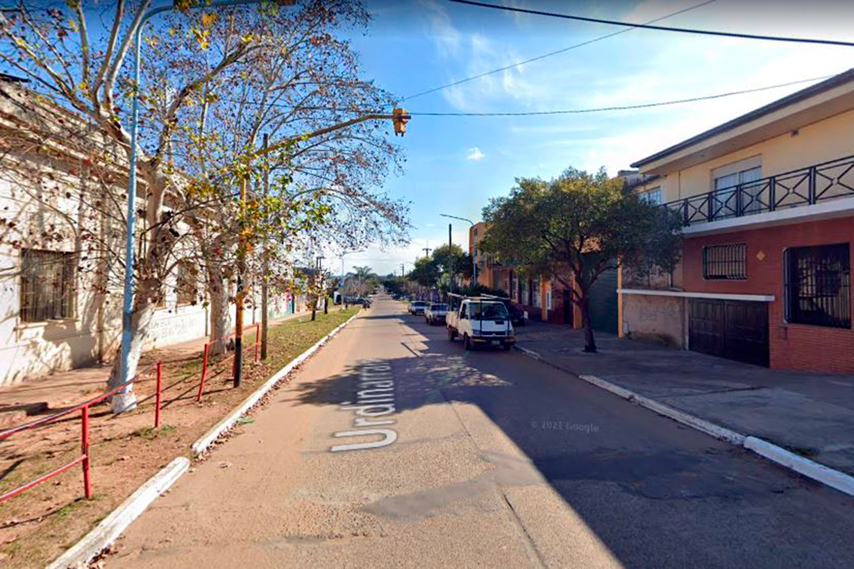 En esa calle hubo un allanamiento.