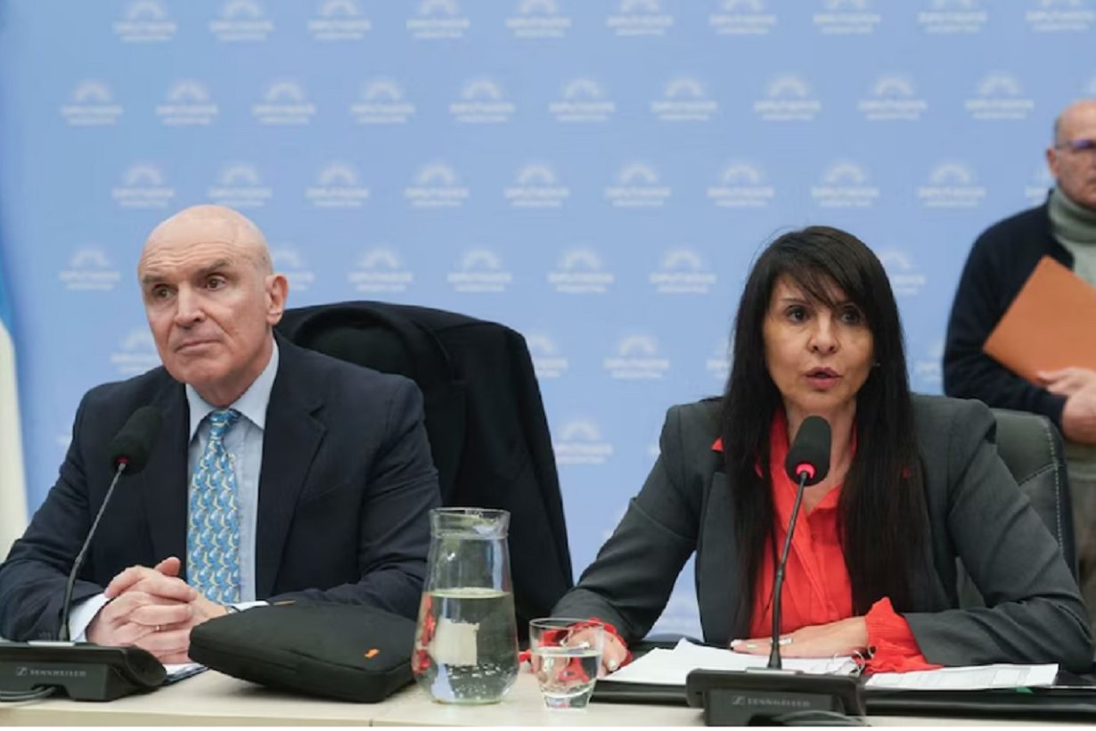 José Luis Espert y Lorena Villaverde.