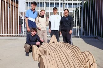 Escuelas técnicas diseñan un auto eléctrico de última generación y necesitan apoyo para poder competir