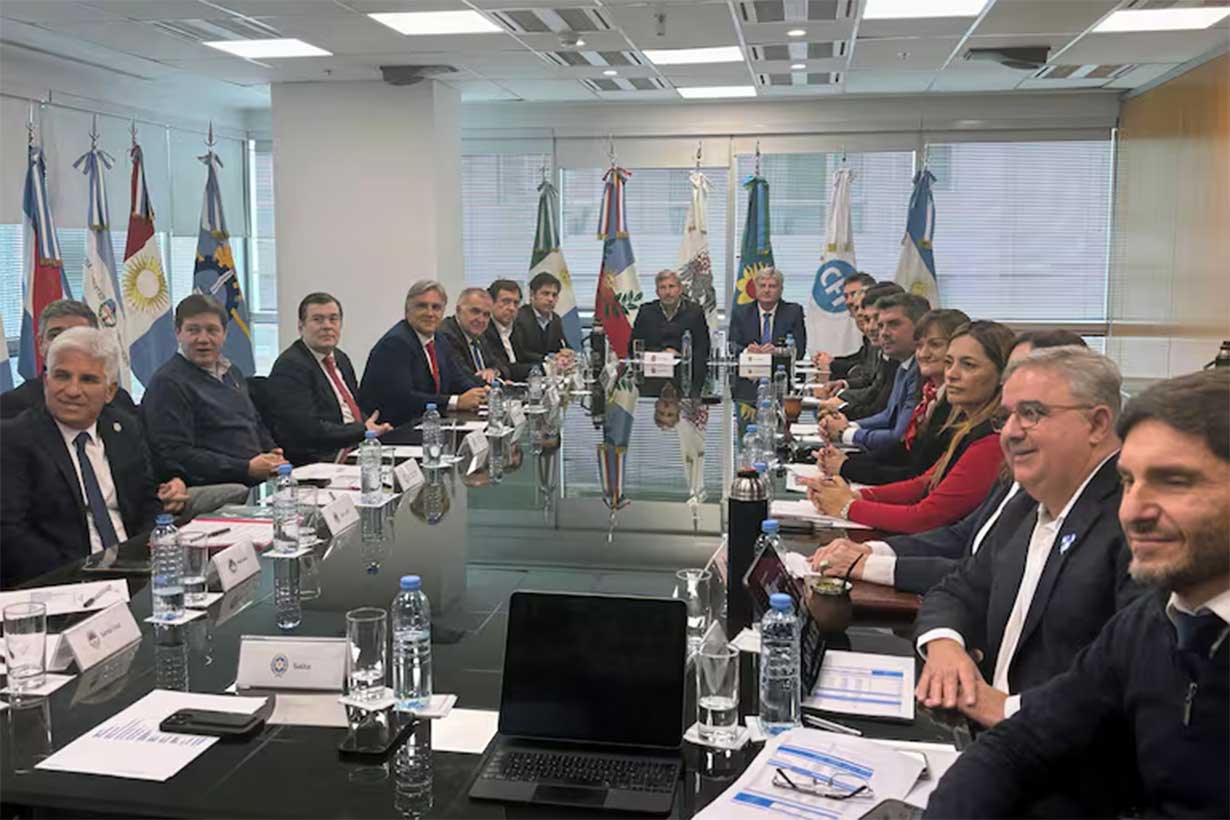 Gobernadores impulsaron la ley