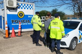 Detuvieron a prófugo con doble pedido de captura por delitos en el sur y haberse quitado la tobillera electrónica