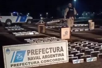Frustraron contrabando en Concordia. La mercadería está valuada en más de $15 millones