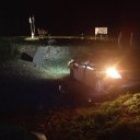 Trágico domingo de madrugada. Un hombre falleció tras despistar en la ruta