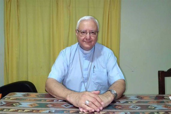 Una idea a partir del tratamiento oncológico de un sacerdote. Monseñor Zurbriggen explicó qué es el “Fondo Solidario”