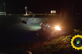 Trágico domingo de madrugada. Un hombre falleció tras despistar en la ruta
