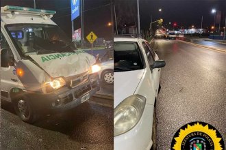 Ambulancia chocó y una enfermera debió ser trasladada al Masvernat