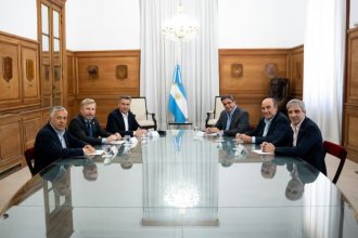 Frigerio, entre los 3 gobernadores que se reunieron con el nuevo Ministro del Interior