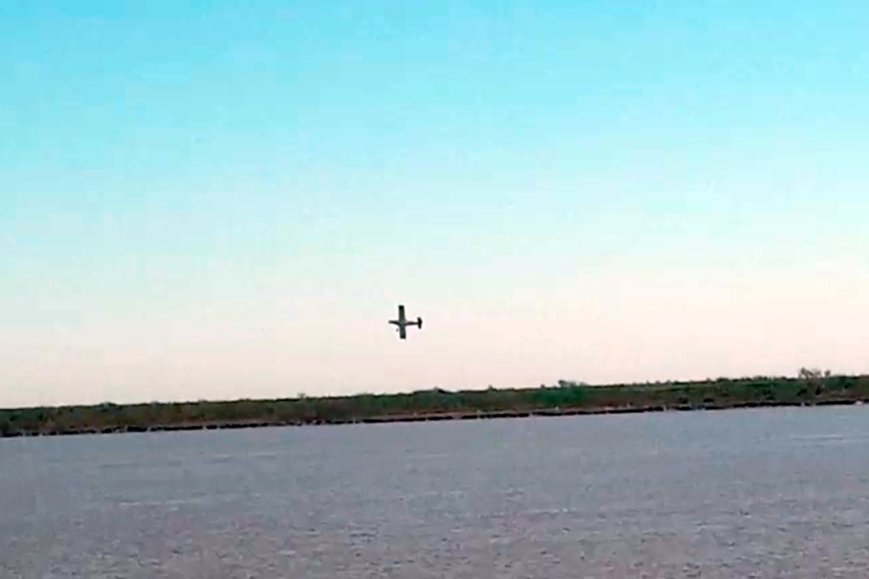 Una de las imagenes divulgadas desde islas.