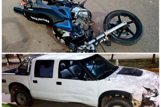 Joven motociclista murió en el hospital de Concordia, tras un accidente sufrido en Chajarí