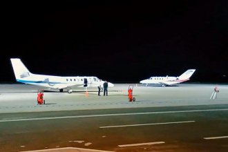 El aeropuerto de Concordia, epicentro de un operativo de ablación que sucedió tras el gesto de los familiares de un policía