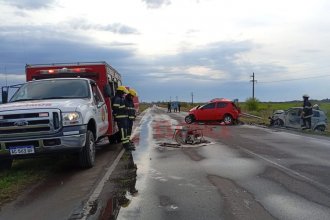 Un fallecido en choque frontal sobre ruta provincial 16, cerca de Larroque