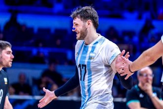 Entrerriano brilló en el Mundial de Voley y lideró la clasificación de Argentina tras vencer a Francia