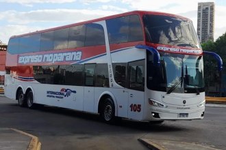 Pasajero de nacionalidad extranjera se descompensó en un micro y murió al ser hospitalizado
