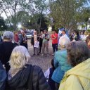Se conocieron datos del proyecto de HIF Global y hubo asamblea en la plaza: “Las chimeneas no serían de 40 metros sino de 80”