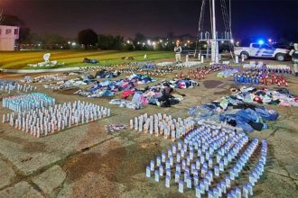 Atacaron a balazos a efectivos de Prefectura Concordia cuando intervinieron para frustrar un millonario contrabando