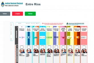 Habilitaron un simulador para practicar el voto con la Boleta Única de Papel