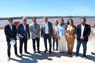 Reactivan los trabajos para finalizar la nueva planta potabilizadora de agua en Concordia