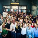 La alianza oficialista busca el voto joven: influencers libertarios estuvieron en un acto en La Paz