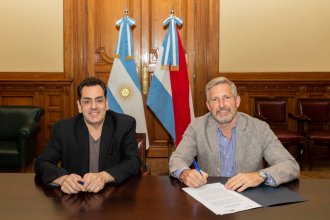 En una carta de intención con Nación, fijan objetivos para poner en valor el Palacio San José