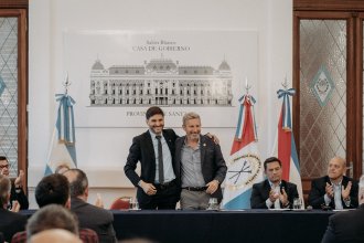 Frigerio y Pullaro presentaron la nueva franquicia de rugby del Litoral