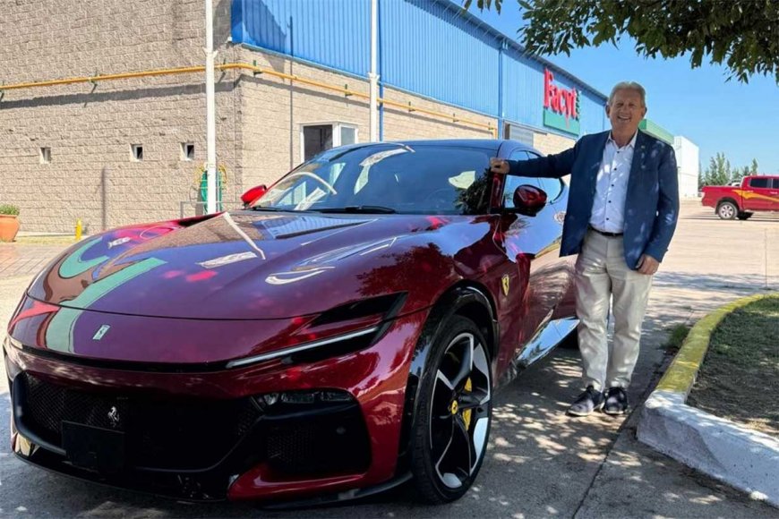 Laca trajo al país la primera Ferrari 4 puertas
