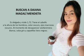 La Policía hizo un allanamiento, secuestró elementos, detuvo a un hombre y sigue buscando a la joven Daiana