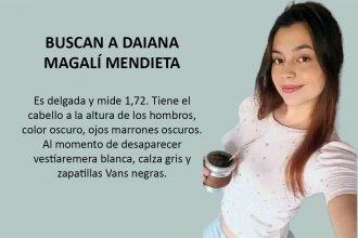 La Policía hizo un allanamiento, secuestró elementos, detuvo a un hombre y sigue buscando a la joven Daiana