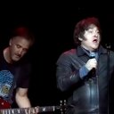 El candidato a senador de Entre Ríos tocó en la “banda” de Milei en el Movistar Arena