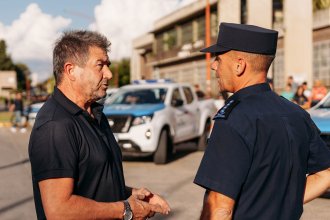 El ministro de Seguridad y Justicia y el Jefe de Policía viajan al lugar donde buscan a la joven Daiana