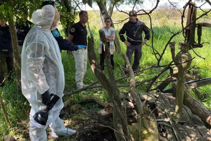 El operativo que halló el cuerpo de Daiana