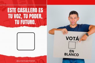 “No tenemos otra alternativa que votar en blanco”, afirman radicales entrerrianos