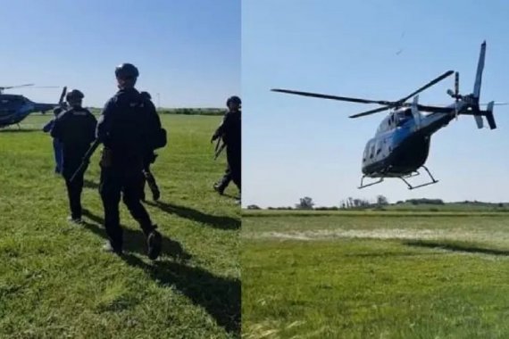 A bordo de lanchas, encapuchados atacaron a balazos a la Policía entrerriana