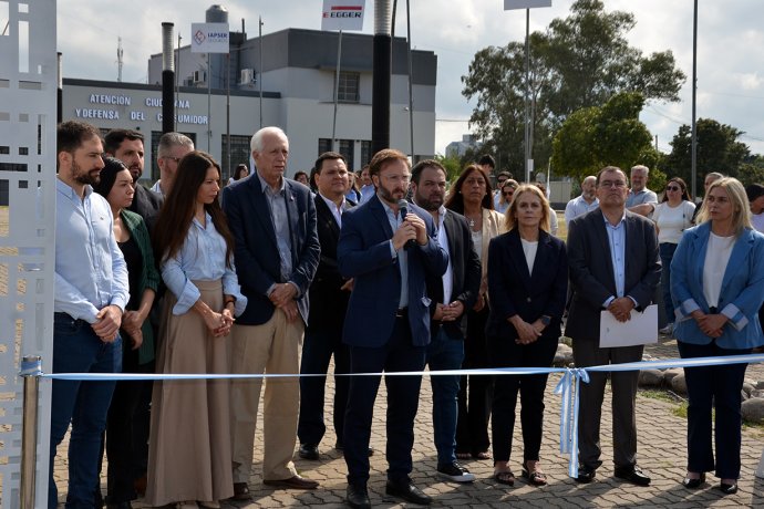 Azcué, Troncoso y Bernaudo inauguraron “Concordia Produce”