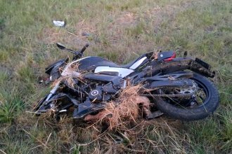 Falleció instantáneamente tras cochar contra una camioneta cerca de Los Conquistadores